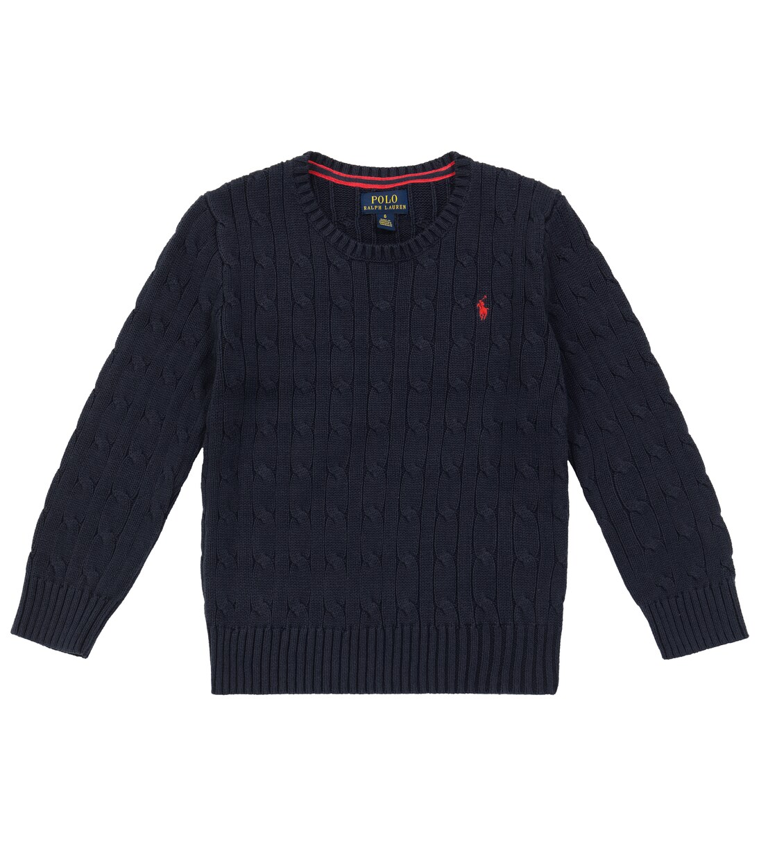 Cotton cable-knit sweater | Polo Ralph Lauren Kids