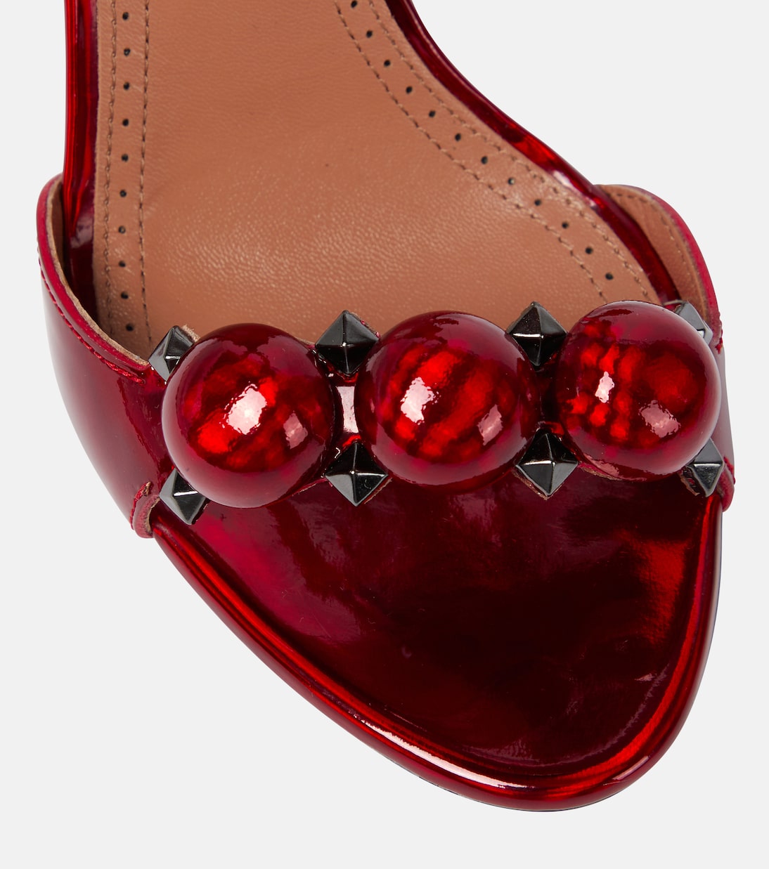 Sandalen La Bombe 90 aus Lackleder | Alaïa