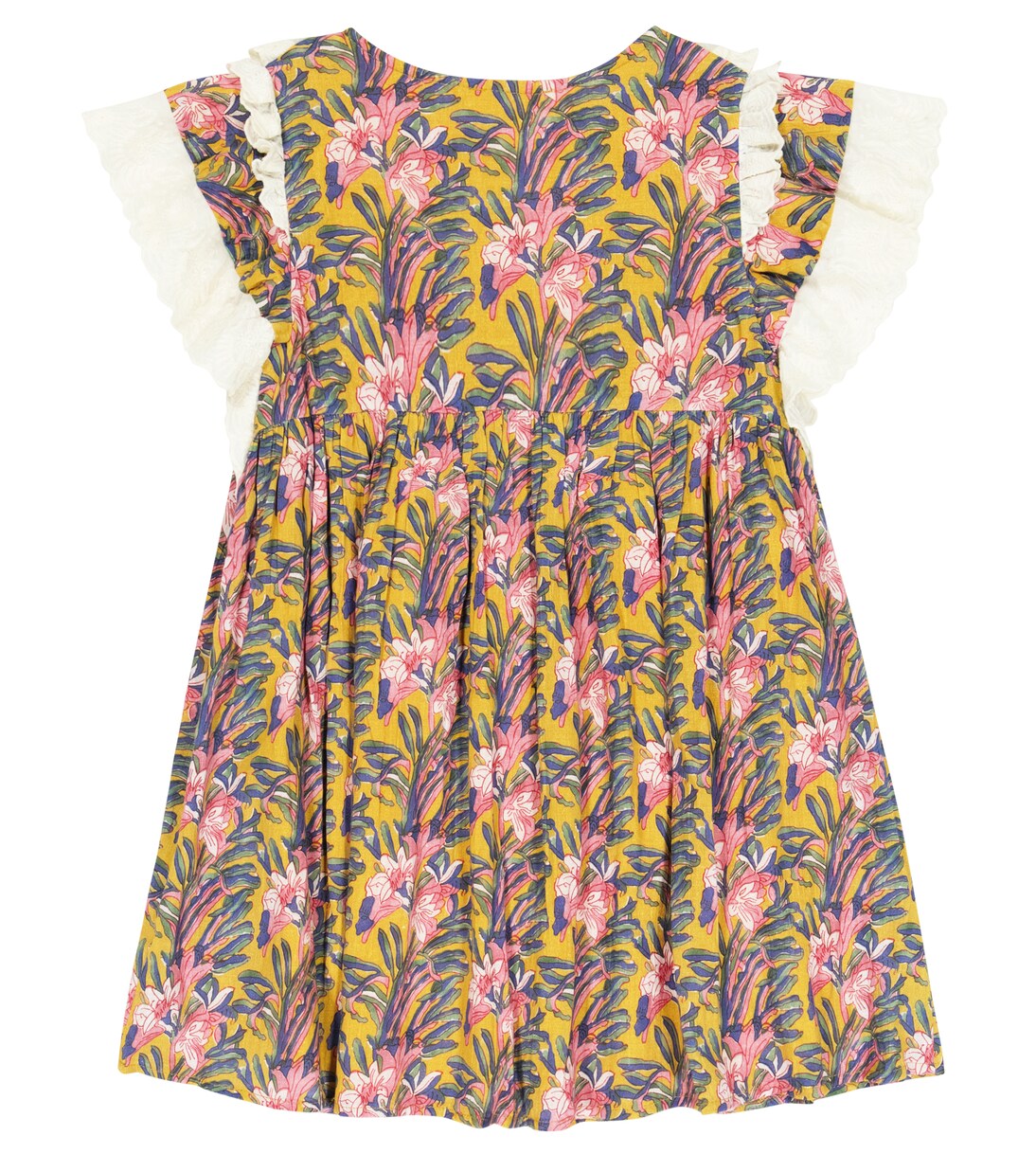 Robe Elisabeth en coton à fleurs | Louise Misha