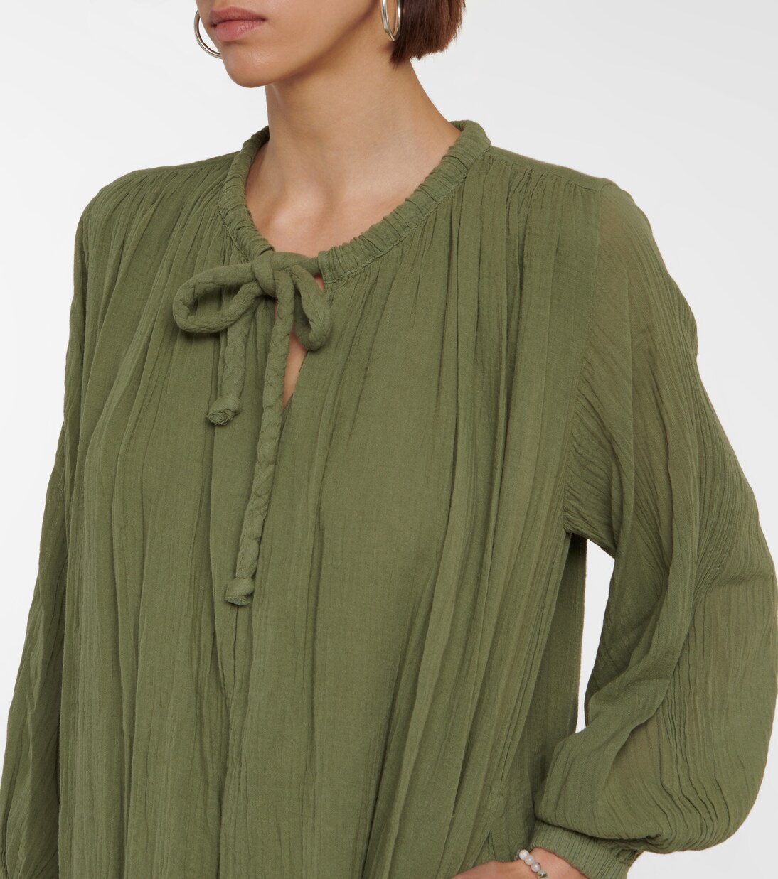 Midikleid Frankie aus Baumwoll-Voile | Velvet