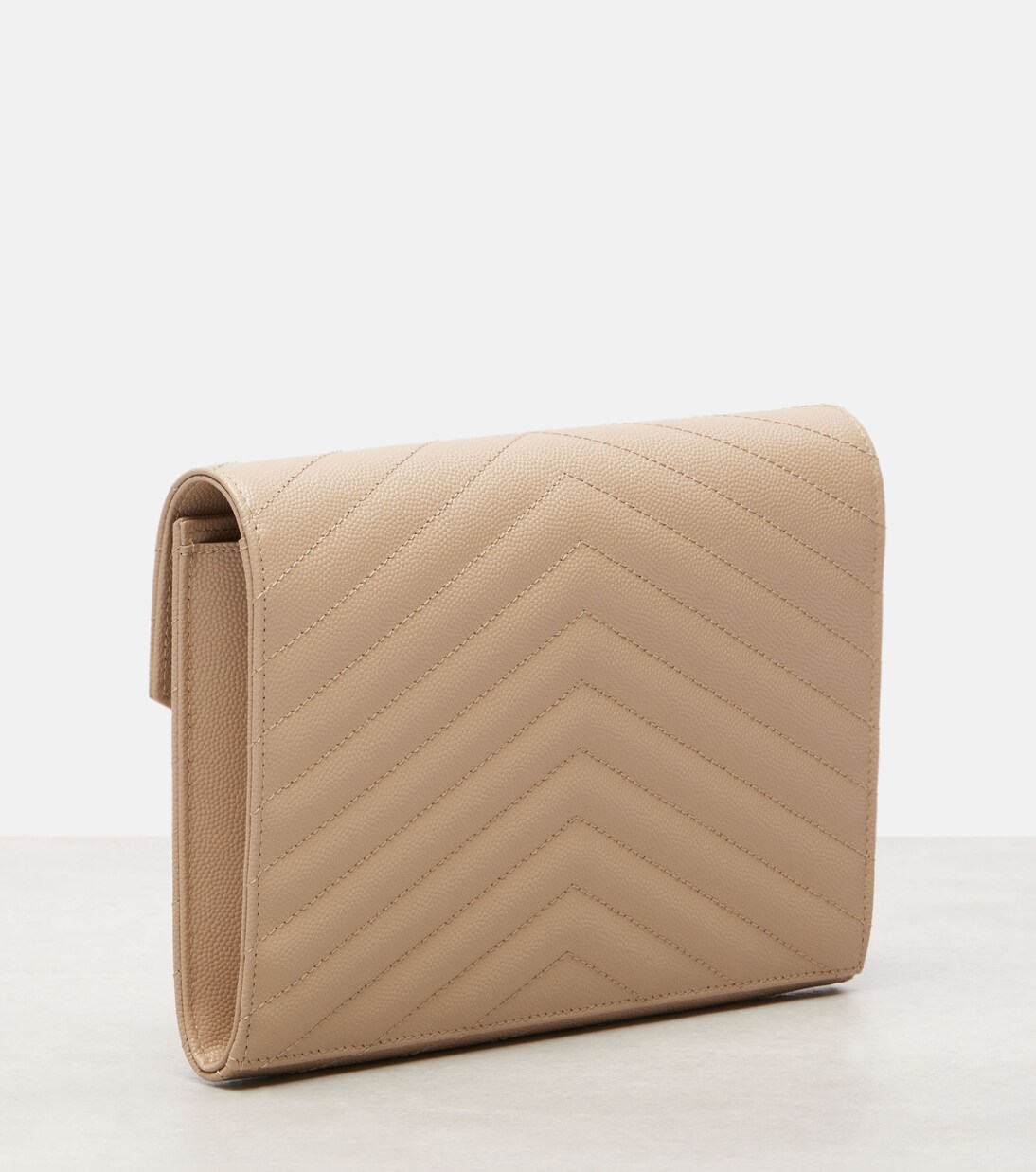 Cassandre Small matelassé leather clutch | Saint Laurent