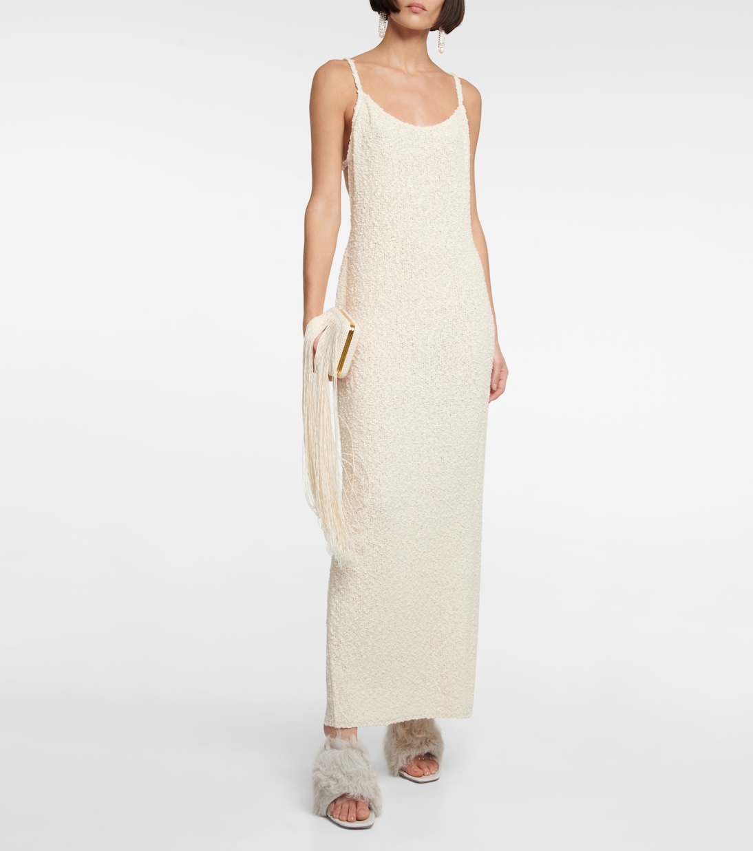 Mules en shearling et PVC | Magda Butrym