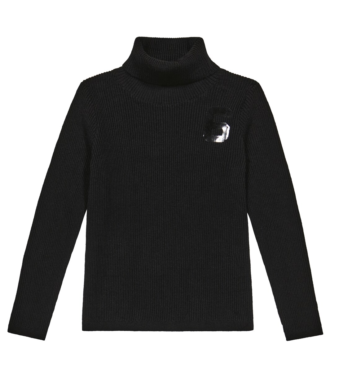 Ribbed-knit turtleneck sweater | MM6 Maison Margiela Kids