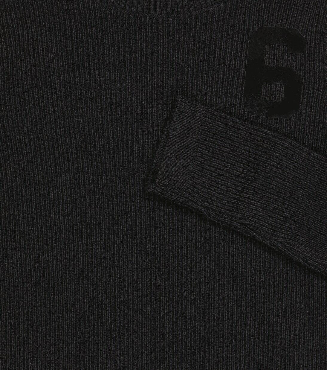 Ribbed-knit turtleneck sweater | MM6 Maison Margiela Kids