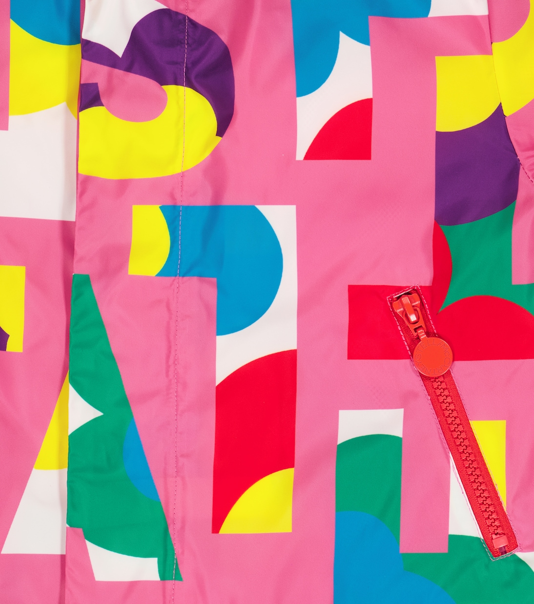 Logo printed technical jacket | Stella McCartney Kids