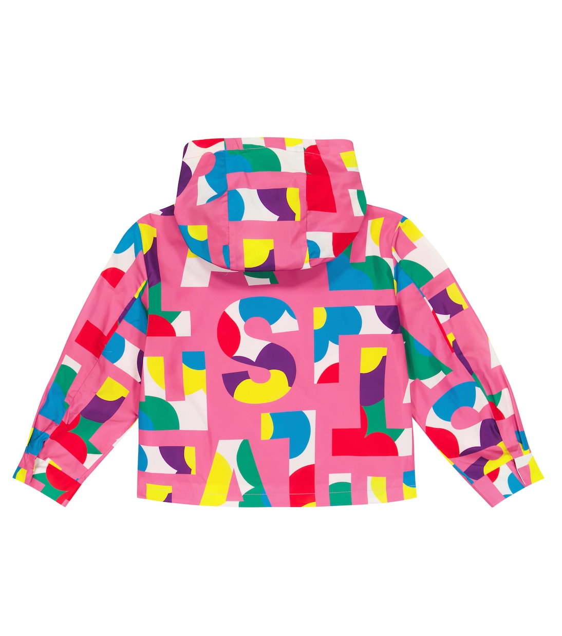 Logo printed technical jacket | Stella McCartney Kids