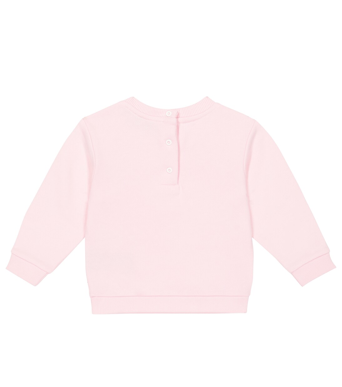Baby logo cotton jersey sweatshirt | Balmain Kids