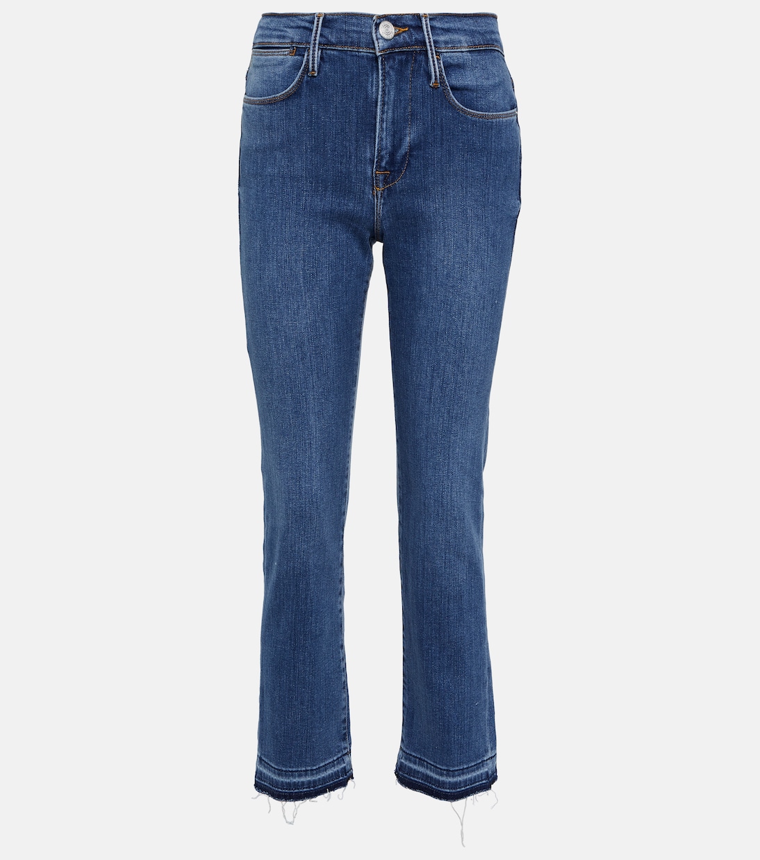 High-Rise Straight Jeans Le High | Frame