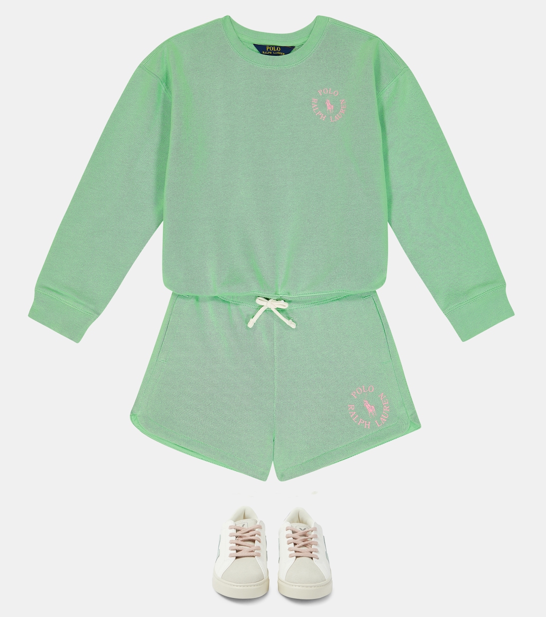 Pony cotton-blend shorts | Polo Ralph Lauren Kids