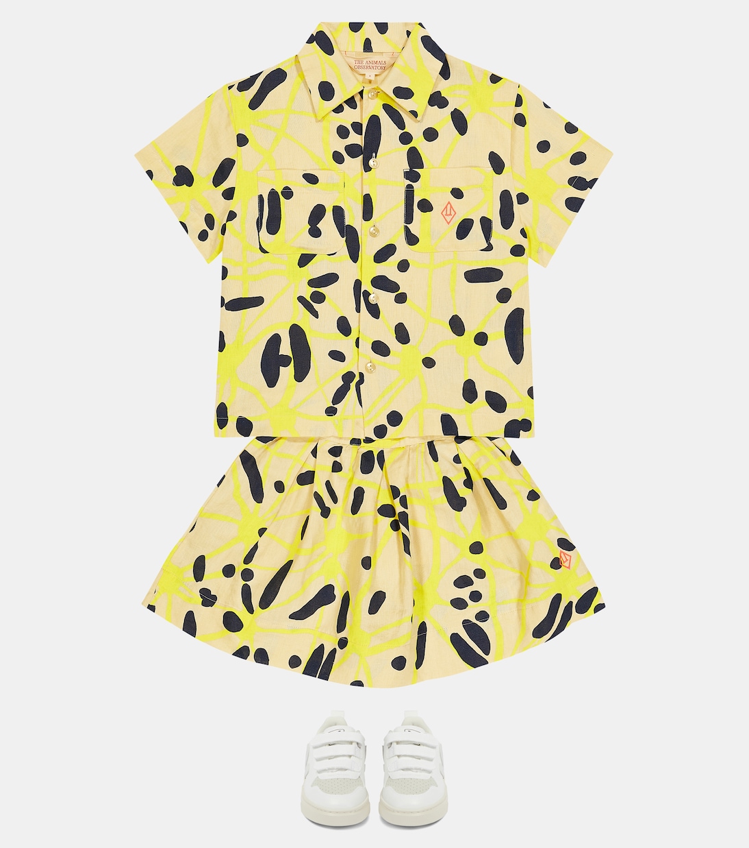 Camisa Kangaroo de lino y algodón | The Animals Observatory