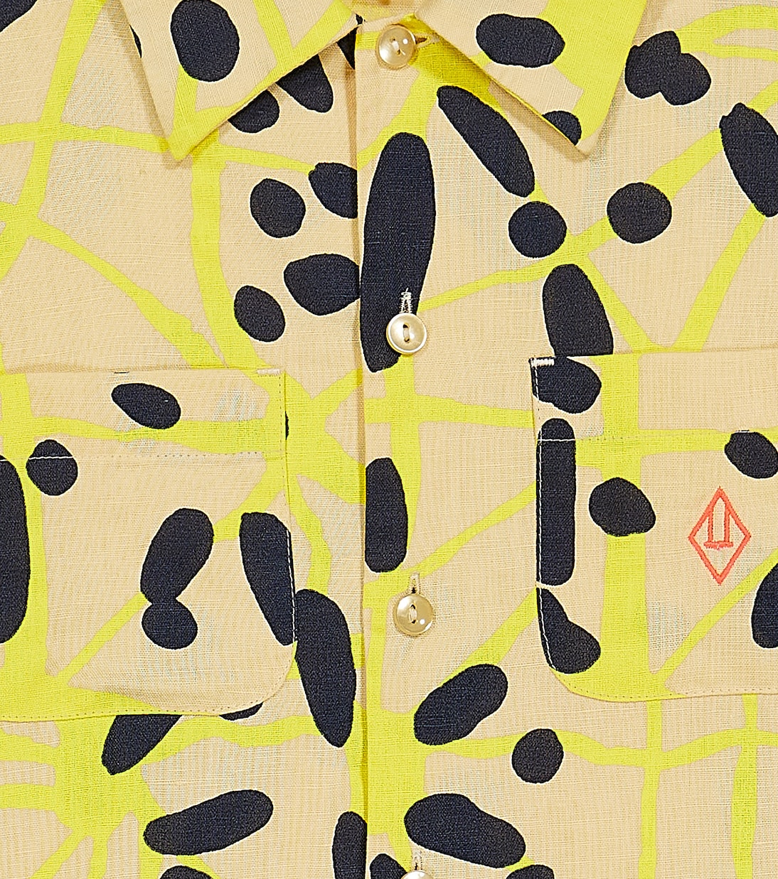 Camisa Kangaroo de lino y algodón | The Animals Observatory