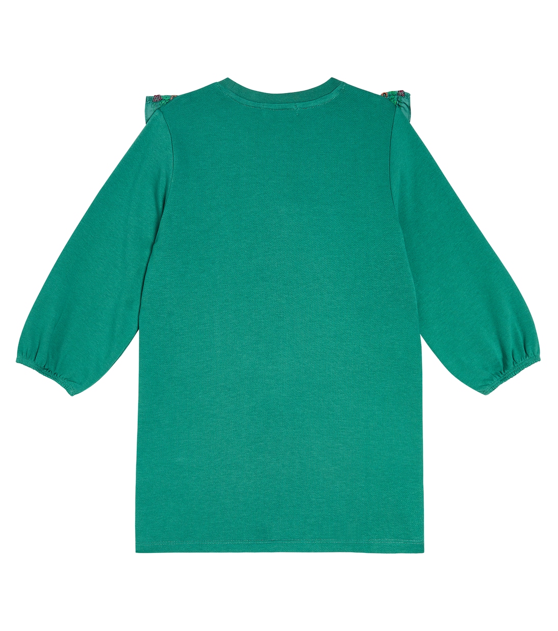 Embroidered cotton jersey dress | Stella McCartney Kids