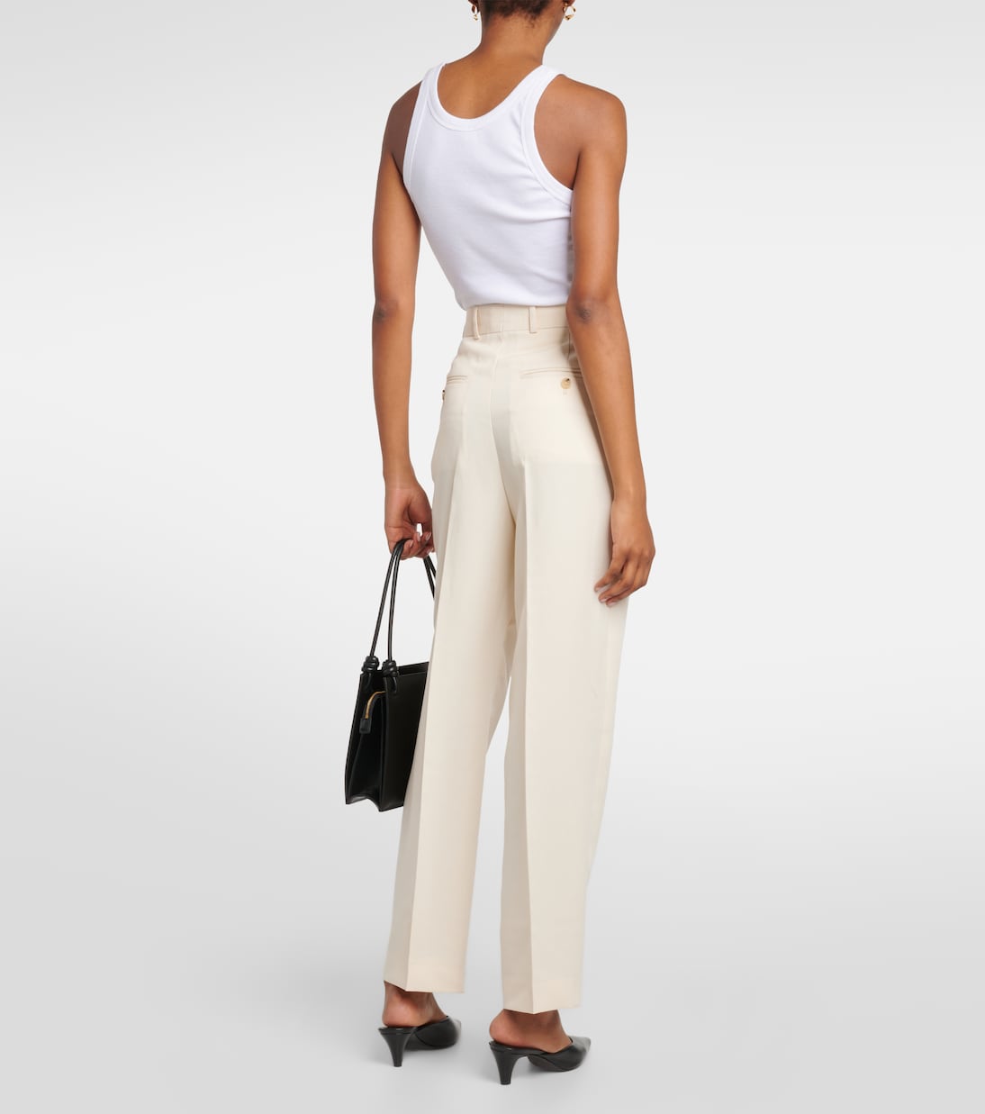 Pleated straight pants | Toteme
