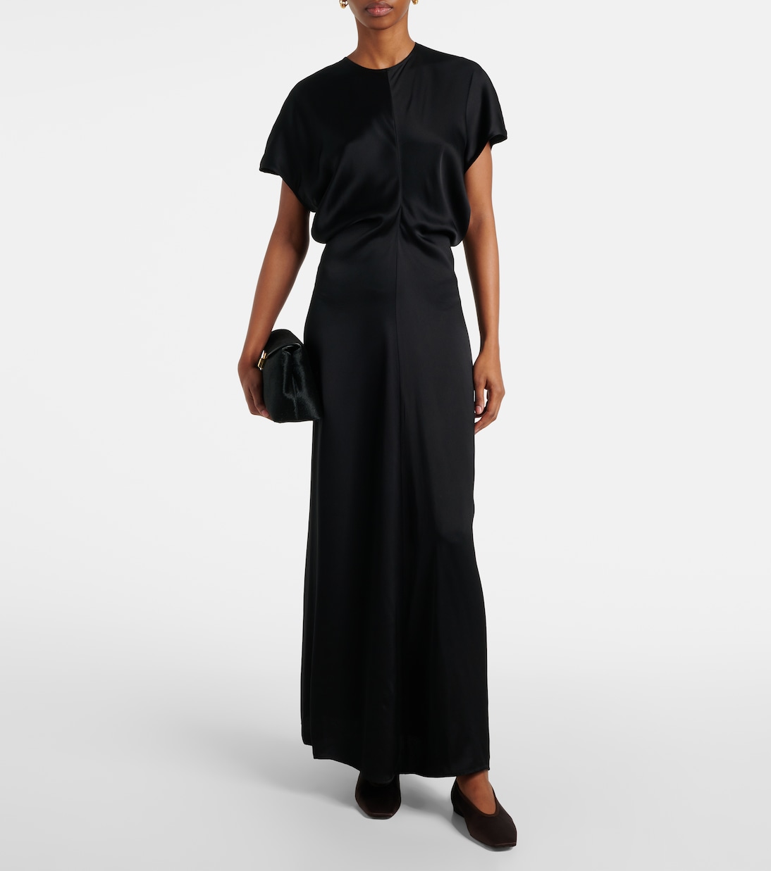 Maxikleid aus Seide | Toteme