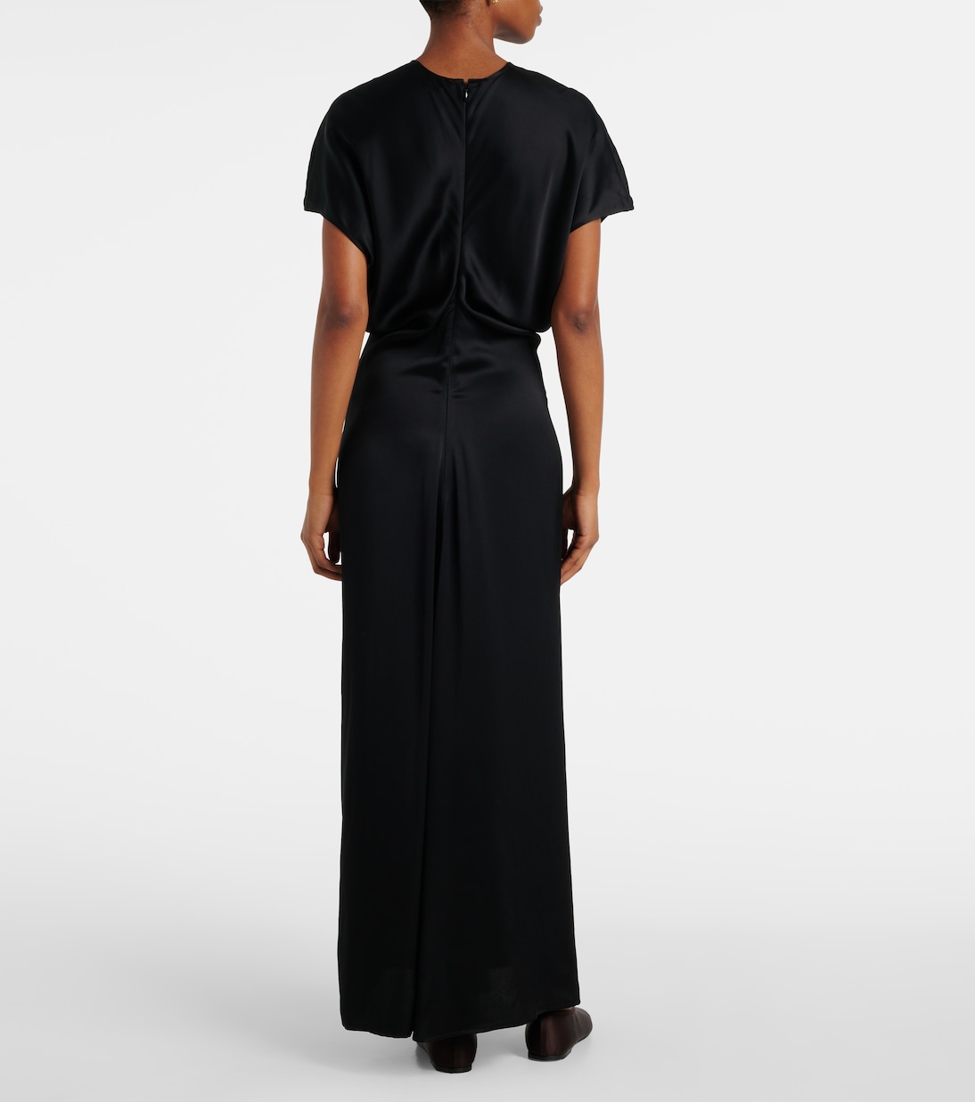 Maxikleid aus Seide | Toteme