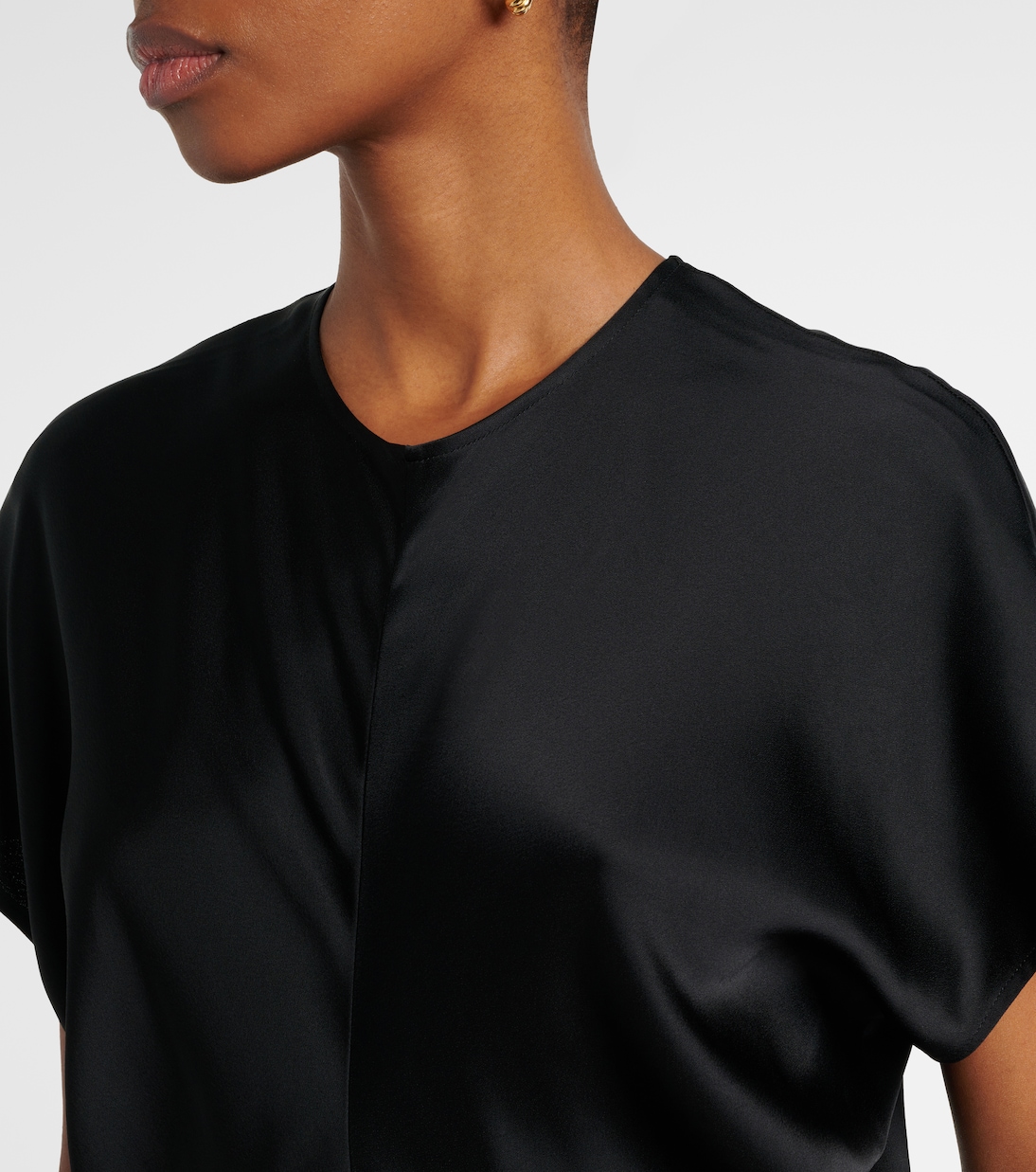 Maxikleid aus Seide | Toteme