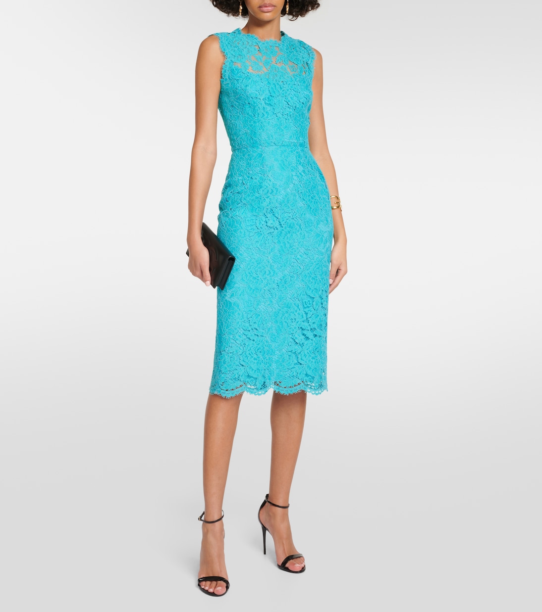 Midikleid aus Spitze | Dolce&Gabbana