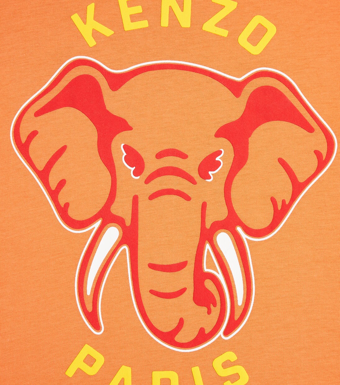 Printed cotton jersey T-shirt dress | Kenzo Kids