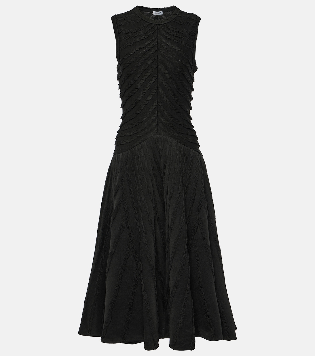 Gathered midi dress | Alaïa