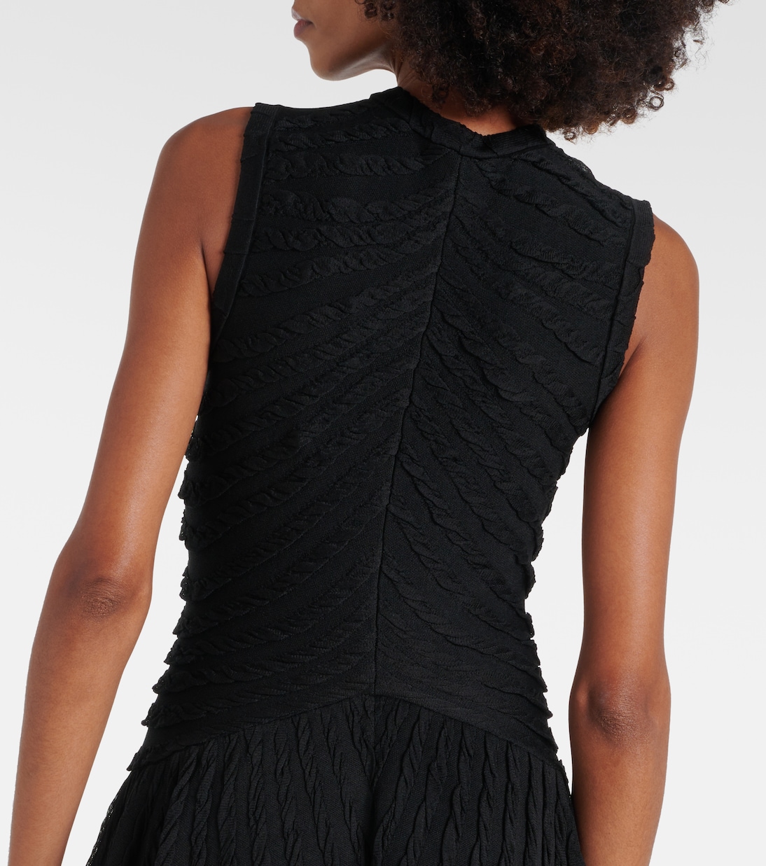 Gathered midi dress | Alaïa