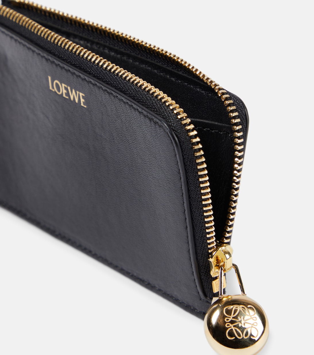 Porte-cartes en cuir à logo | Loewe