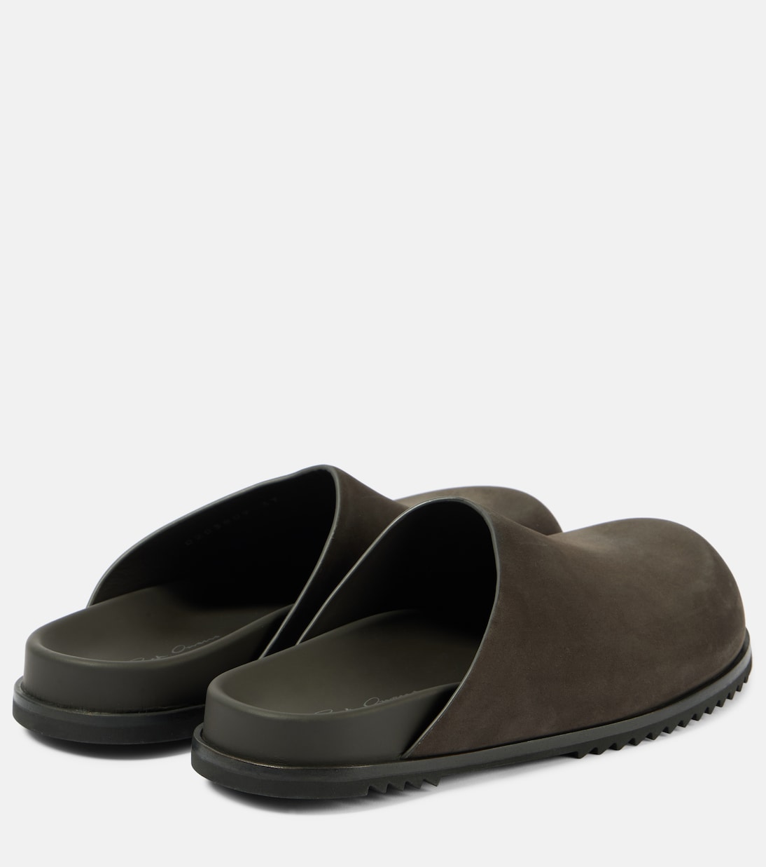 Mules Granola en cuir | Rick Owens