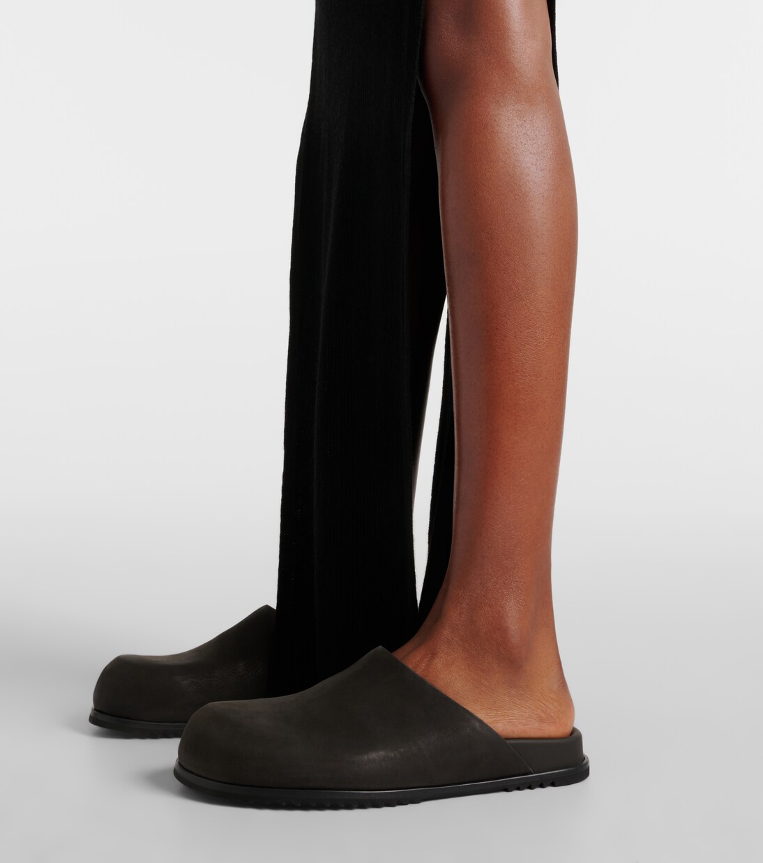 Mules Granola en cuir | Rick Owens