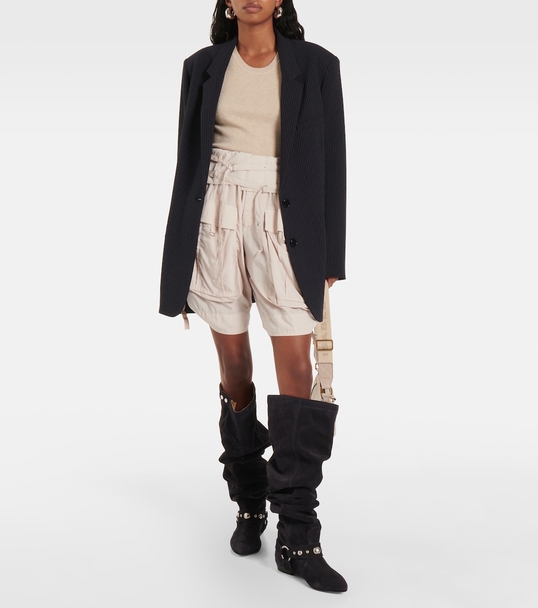 Selize suede over-the-knee boots | Isabel Marant