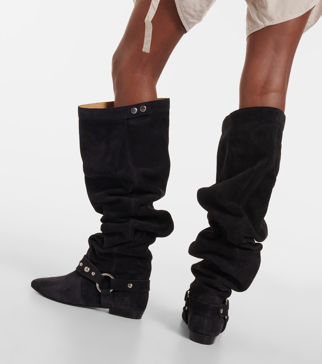 Selize suede over-the-knee boots | Isabel Marant