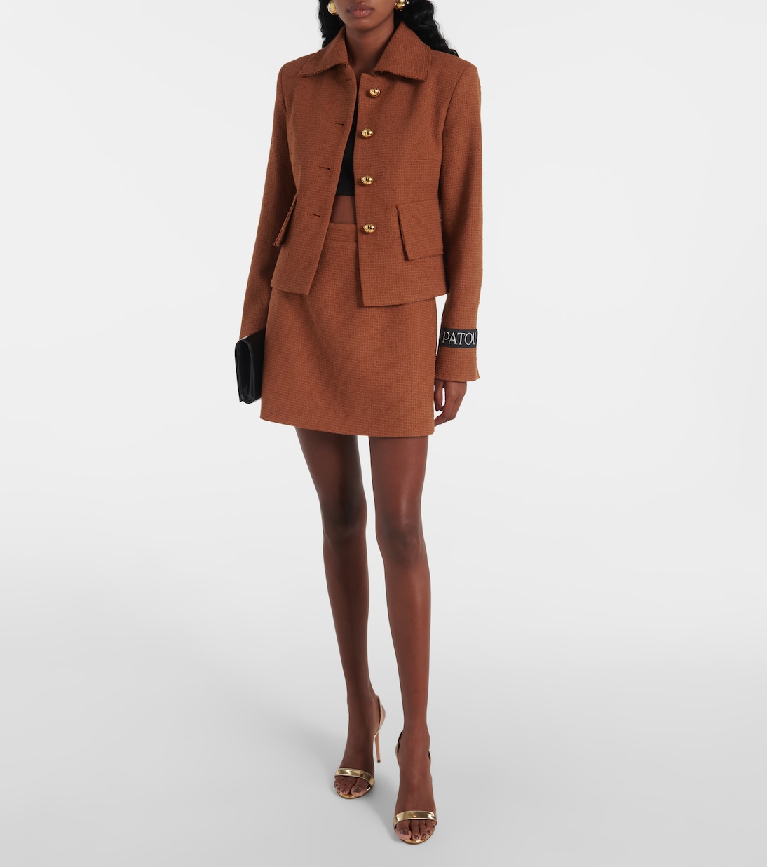 Chaqueta Iconic de mezcla de lana y algodón | Patou