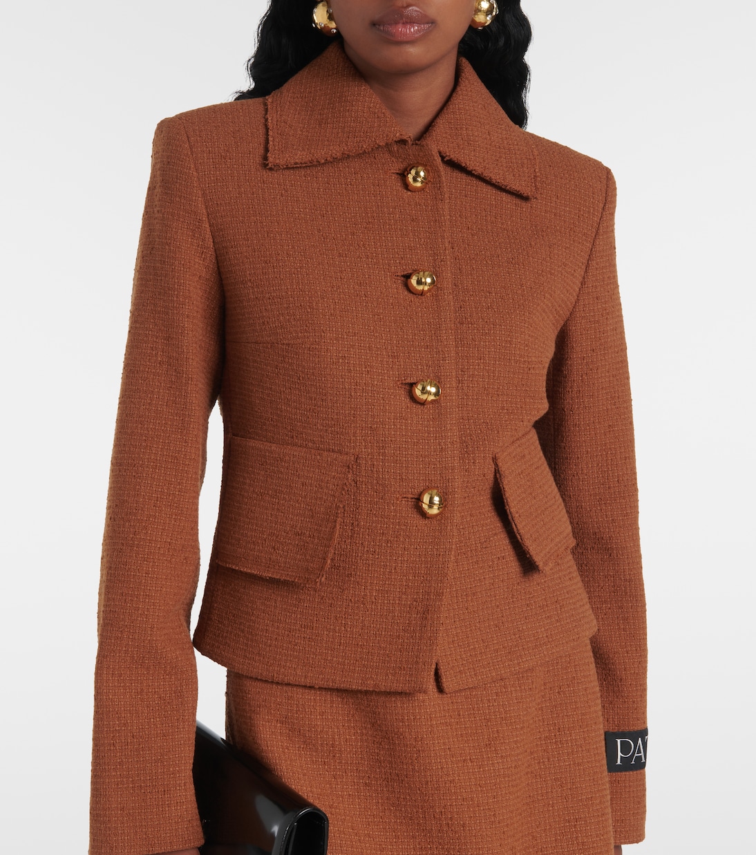 Chaqueta Iconic de mezcla de lana y algodón | Patou