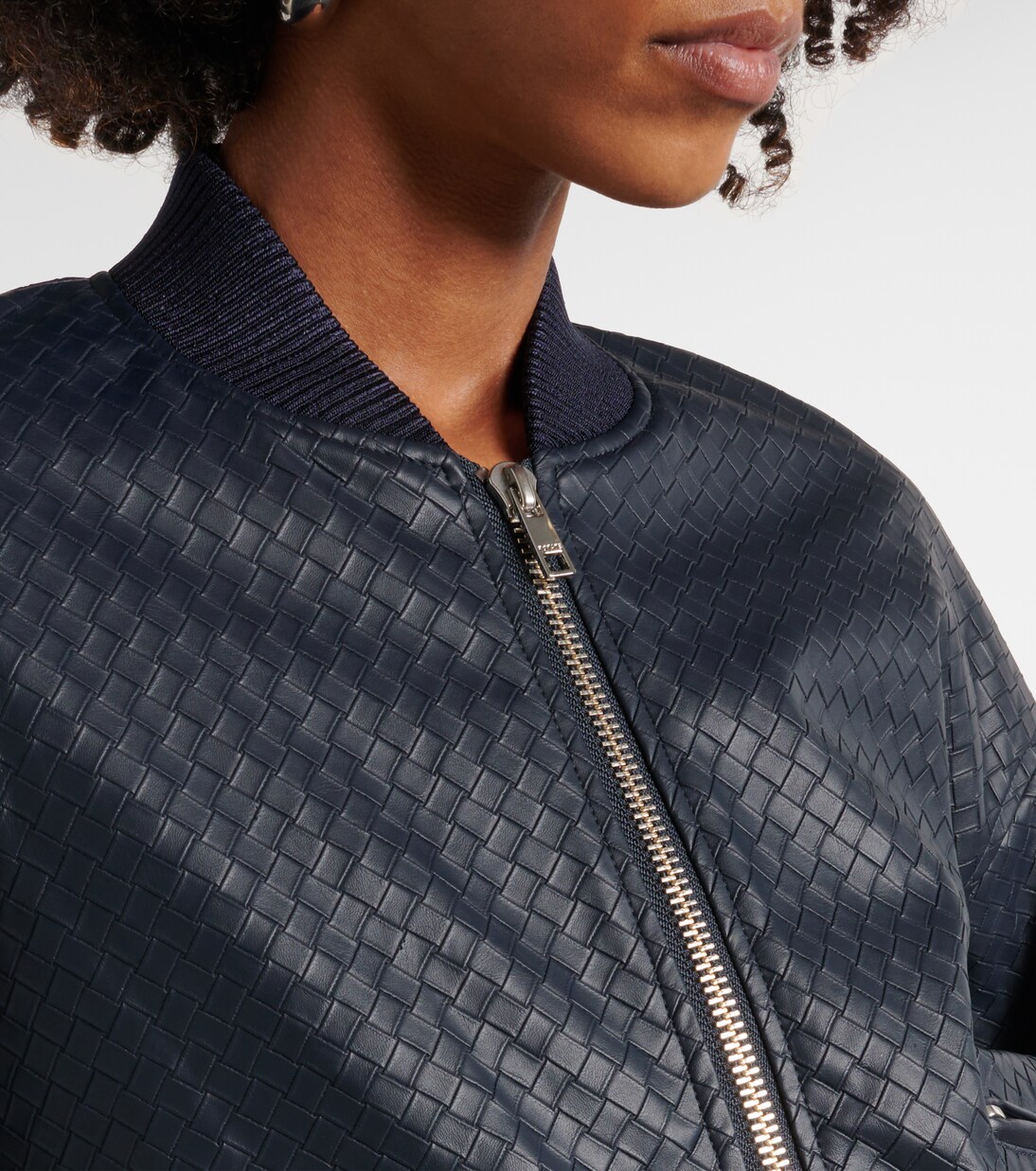 Bomberjacke aus Lederimitat | Rotate