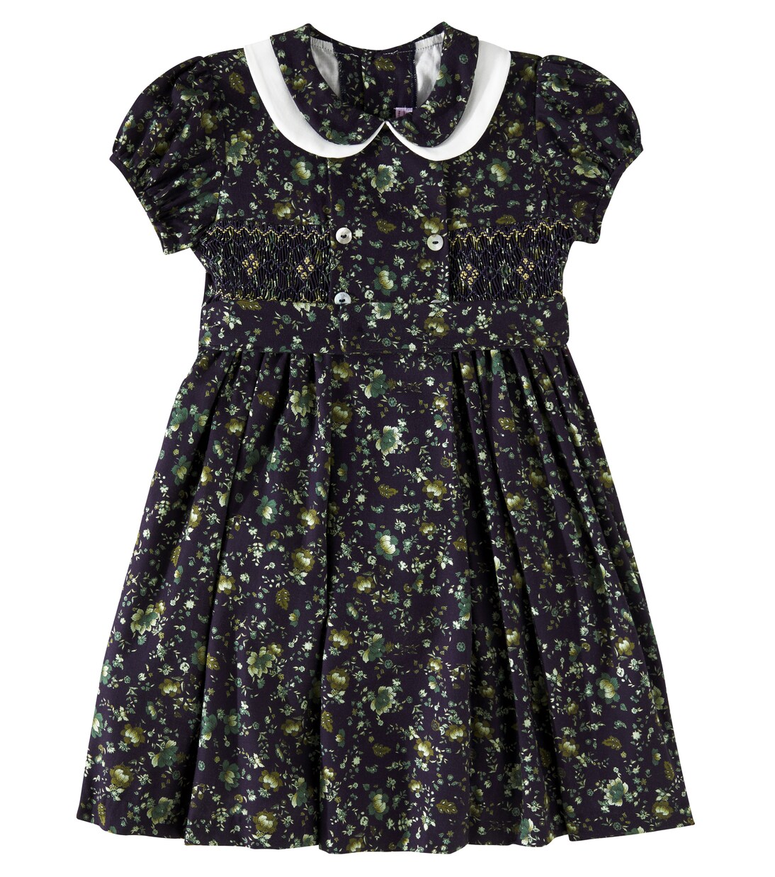 Robe Arcadia en coton à fleurs | La Coqueta