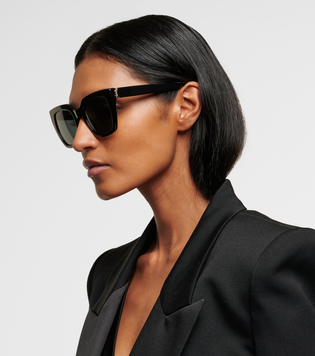 Monogram oversized sunglasses | Saint Laurent