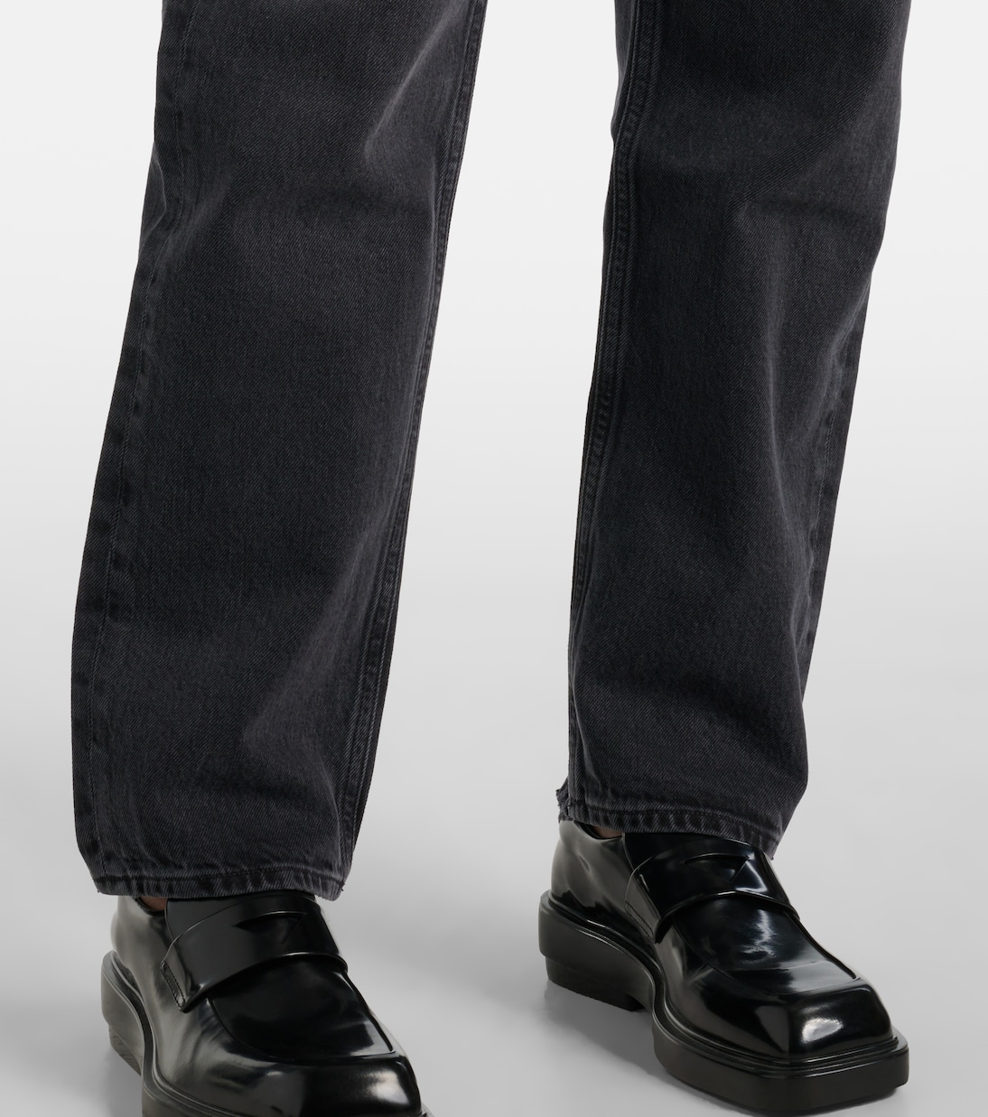 High-Rise Straight Jeans "90s Pinch Waist | Agolde