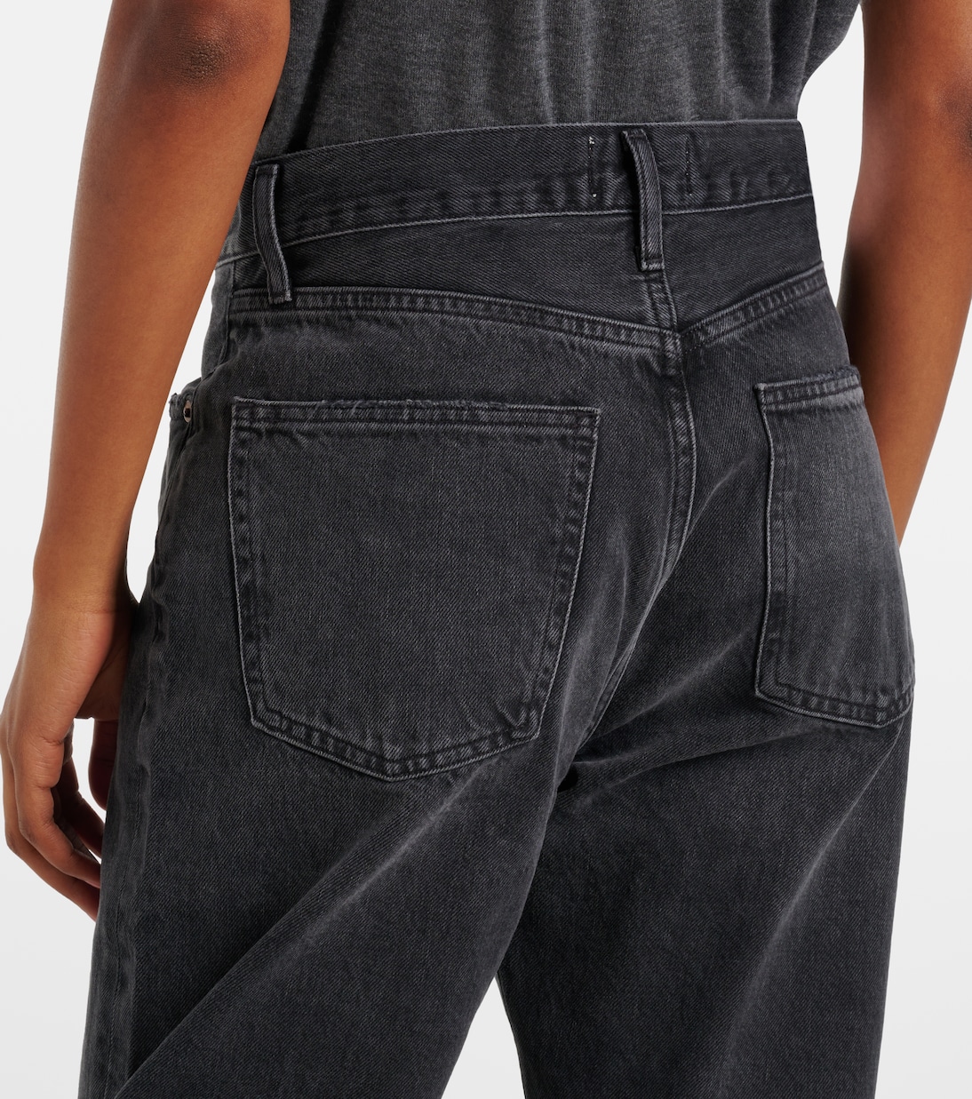 High-Rise Straight Jeans "90s Pinch Waist | Agolde