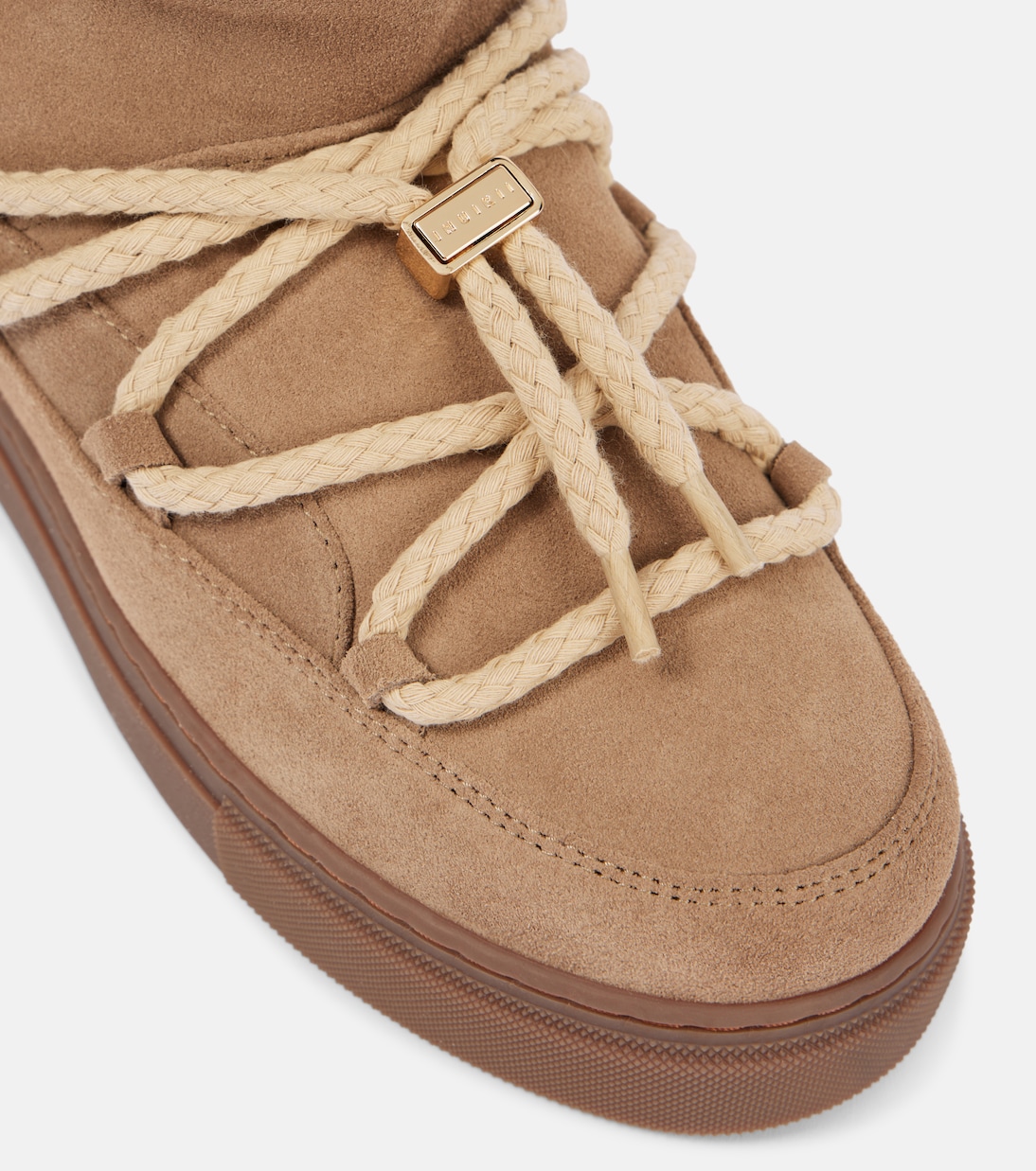 Shearling-lined suede ankle boots | Inuikii