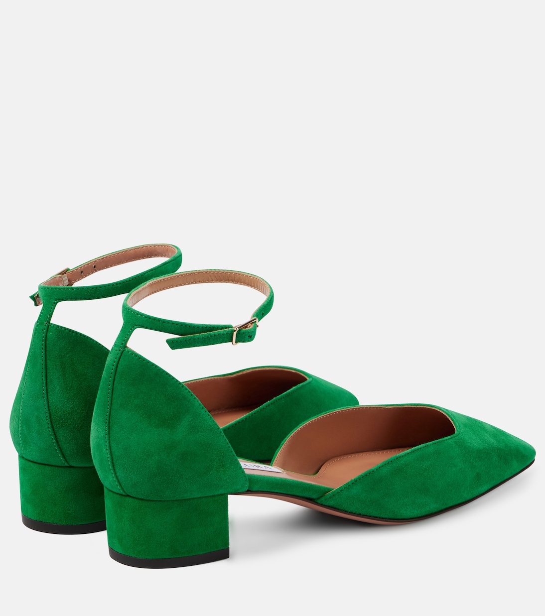 Asha 35 suede pumps | Aquazzura