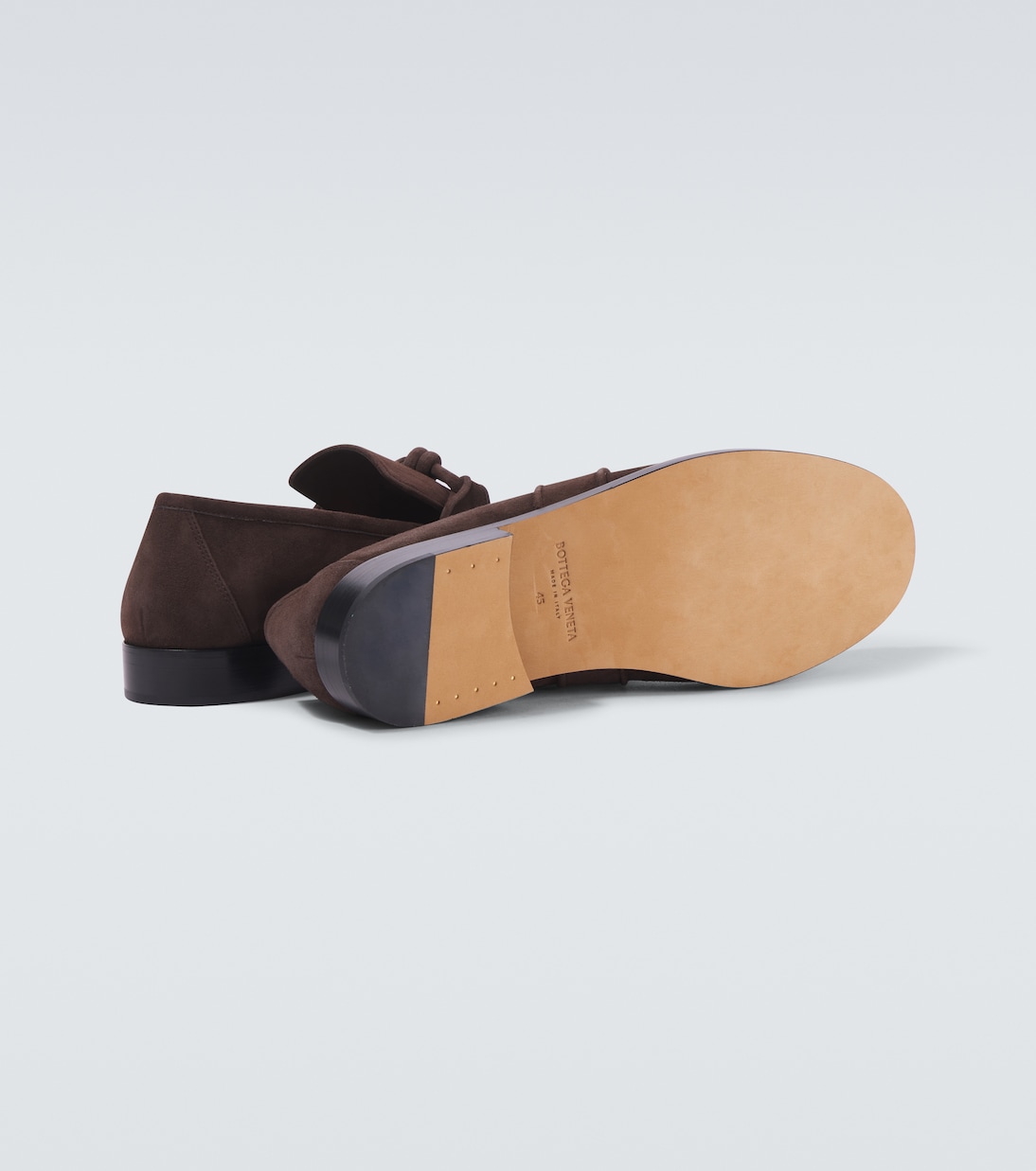 Mocassins Astaire Knot en daim | Bottega Veneta