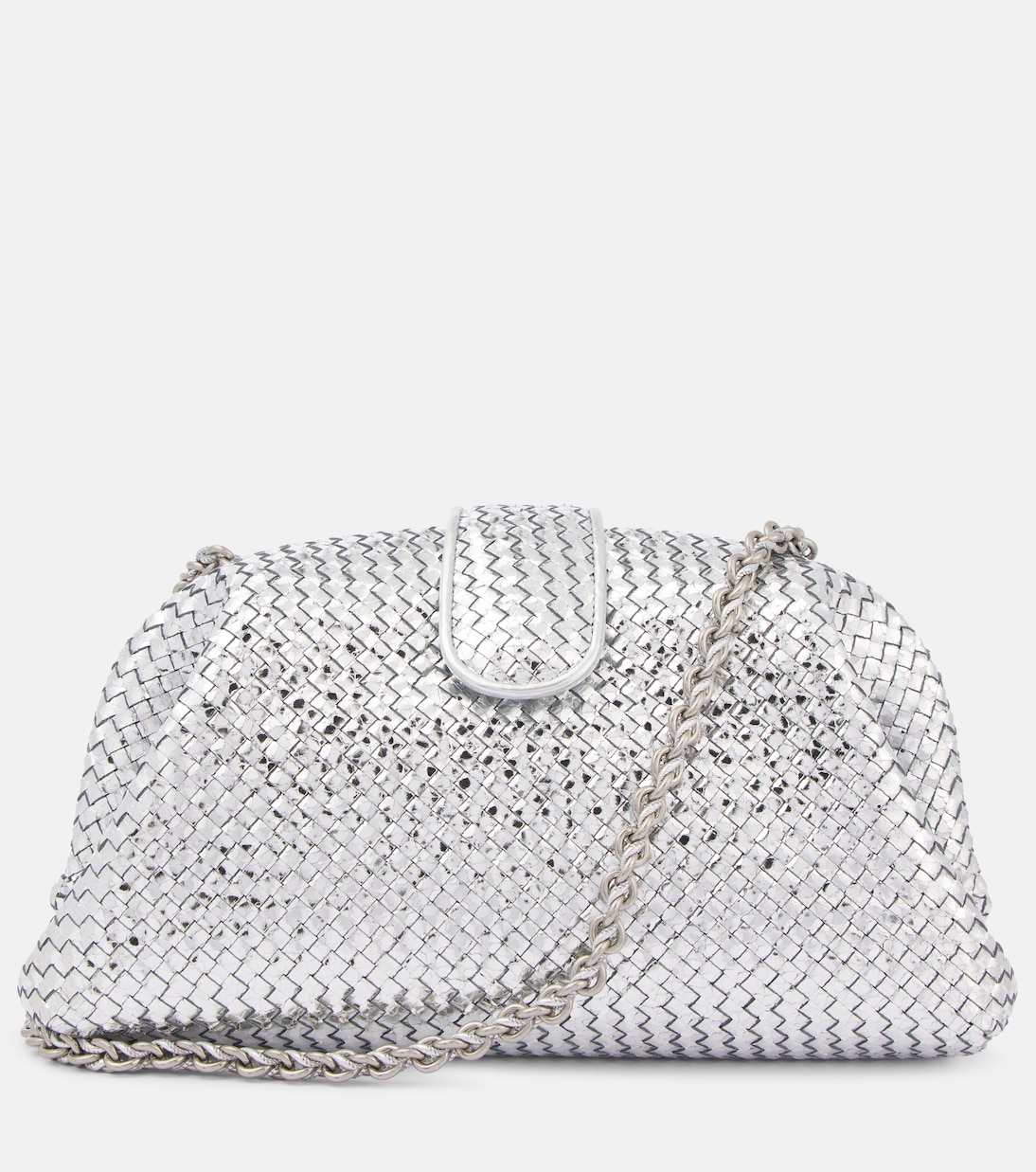 Lauren 1980 Medium leather clutch | Bottega Veneta