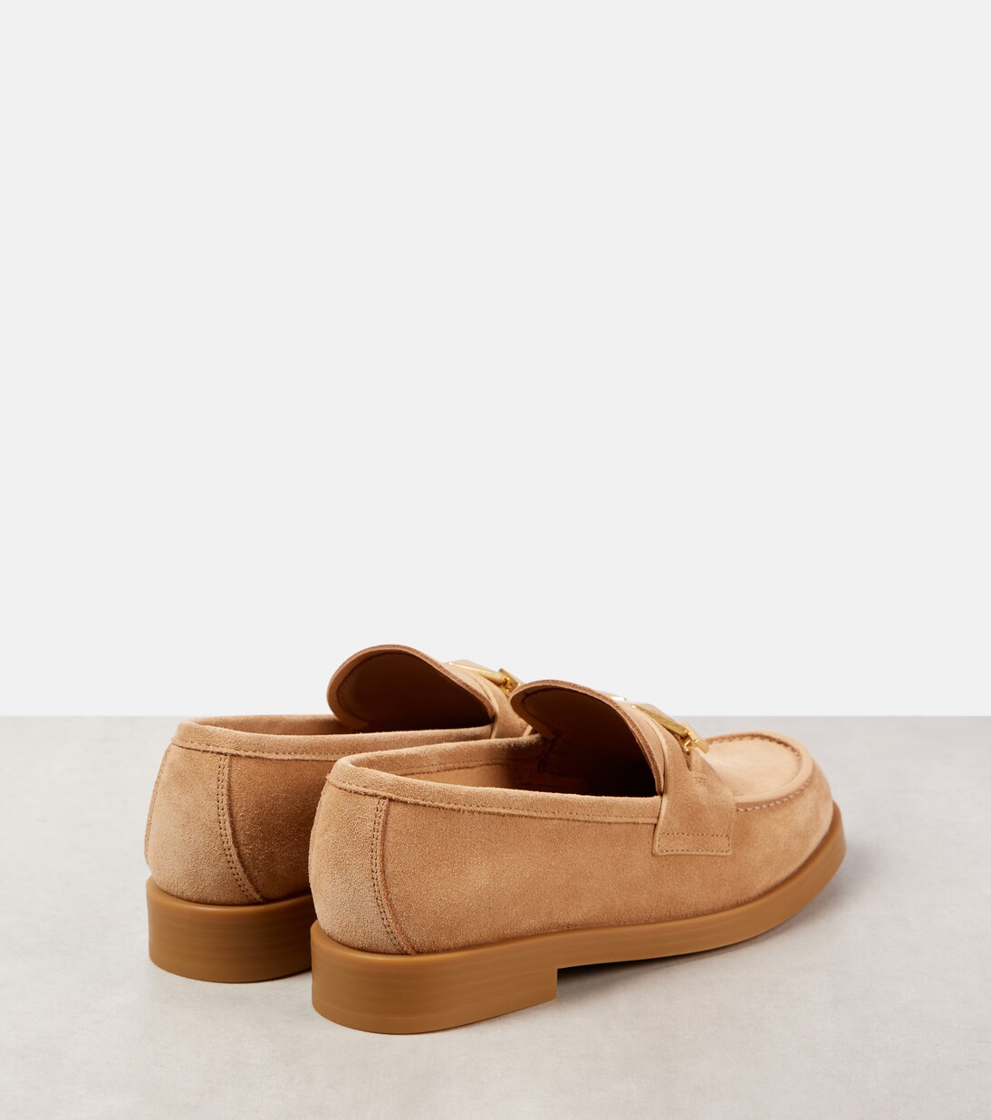 Loafers Maddie Diamond aus Veloursleder | Jimmy Choo