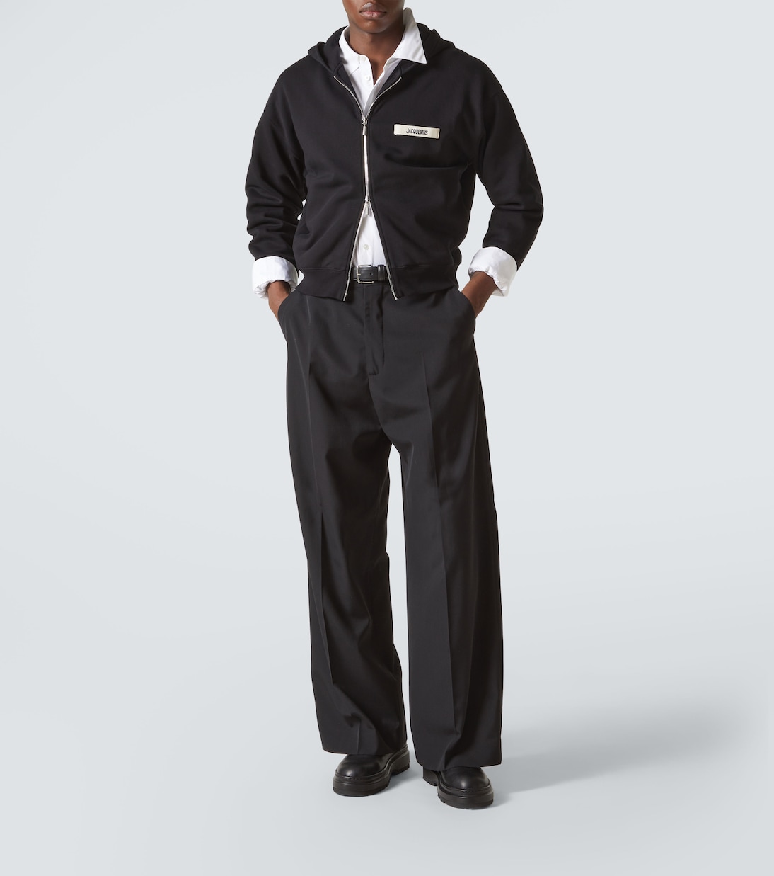 Gros Grain cotton hoodie | Jacquemus