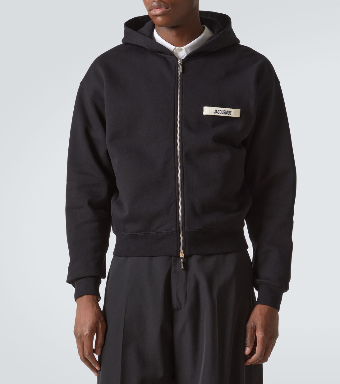 Gros Grain cotton hoodie | Jacquemus