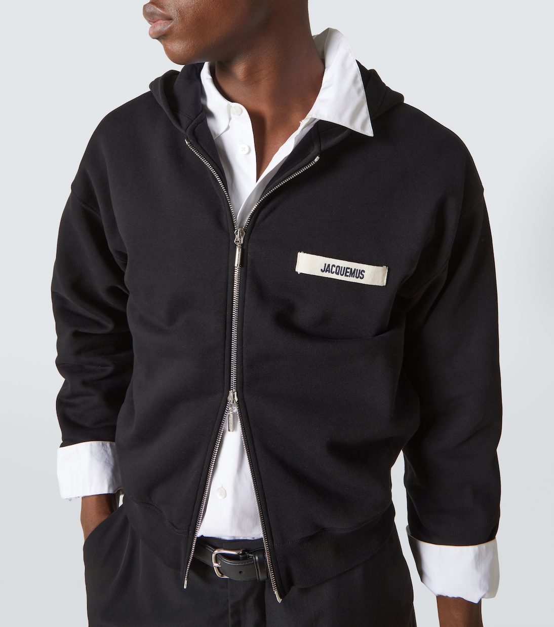 Gros Grain cotton hoodie | Jacquemus