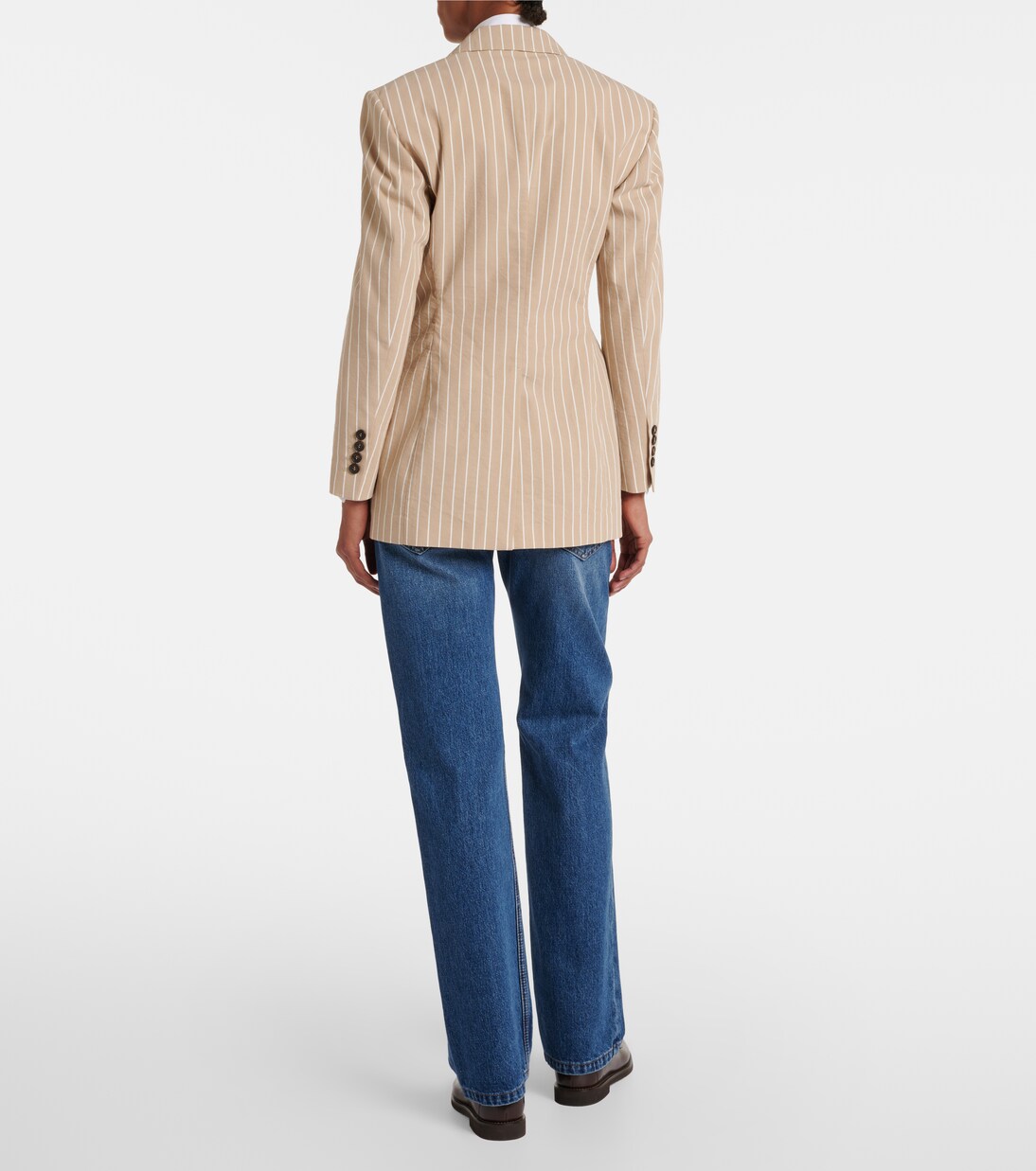 Blazer de algodón y seda | Brunello Cucinelli