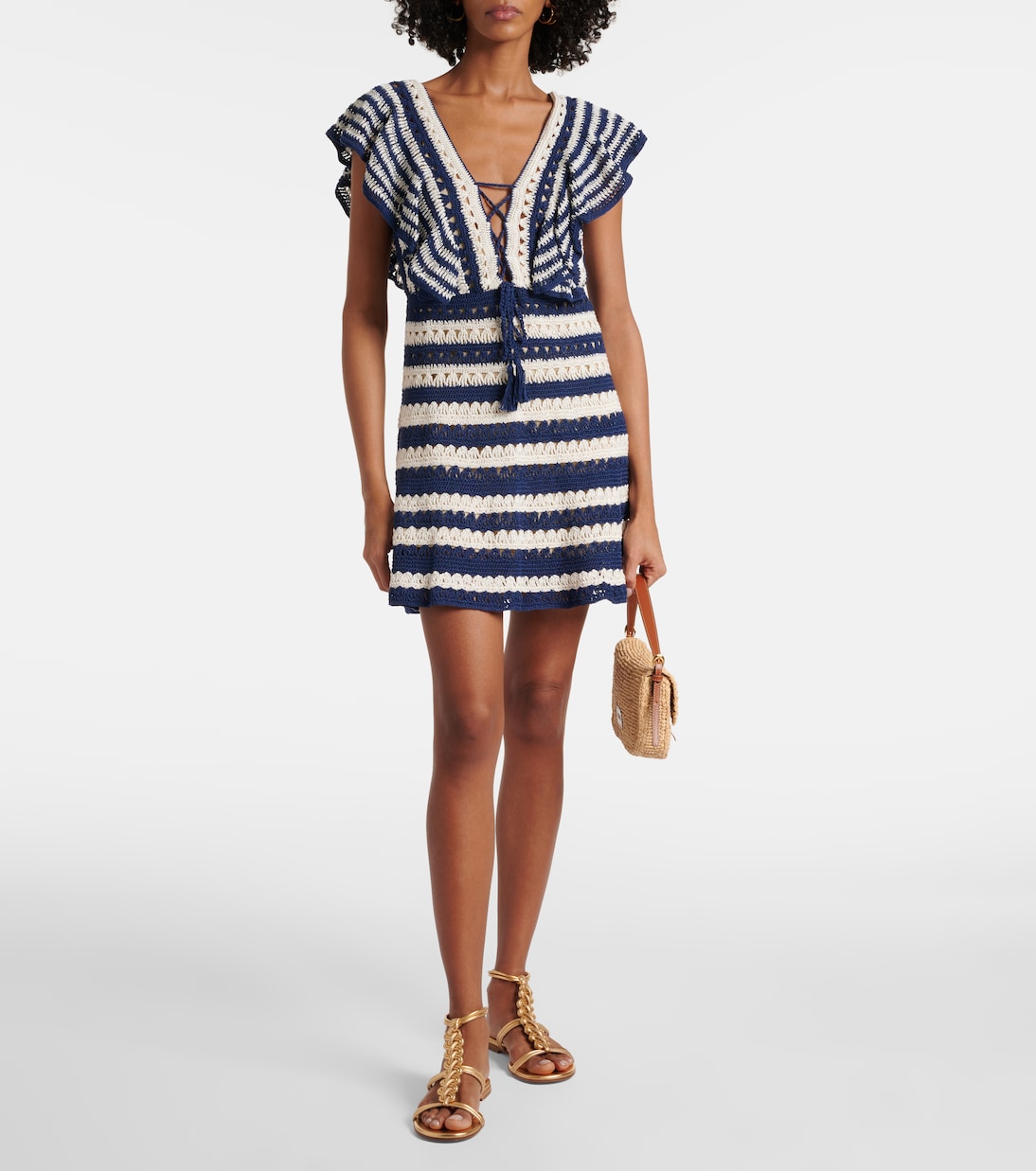 Minikleid Farrah aus Häkelstrick | Anna Kosturova