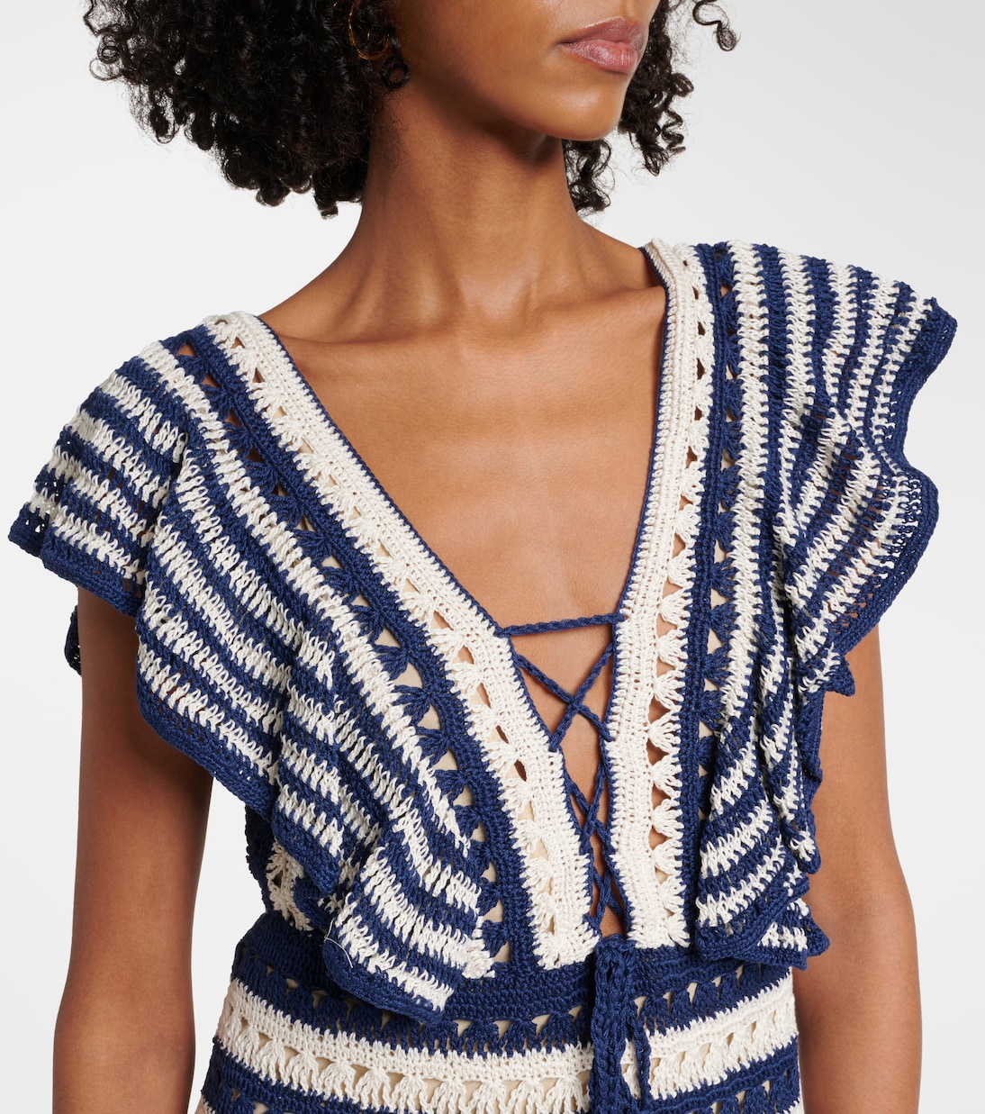 Minikleid Farrah aus Häkelstrick | Anna Kosturova