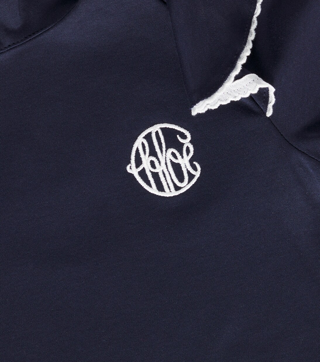 Embroidered cotton jersey top | Chloé Kids