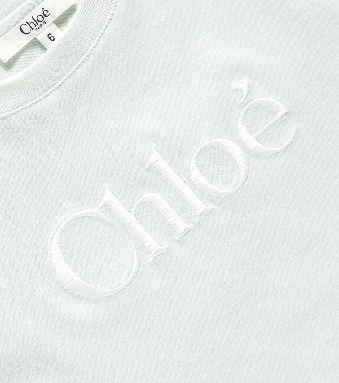 Logo cotton jersey T-shirt | Chloé Kids