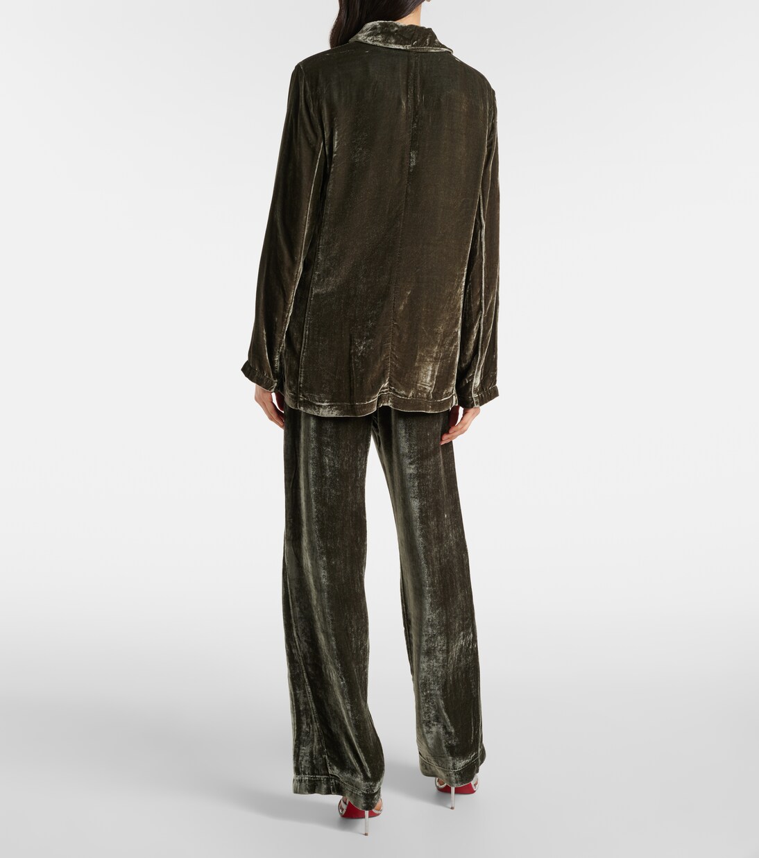 Blazer Kyla en velours | Velvet